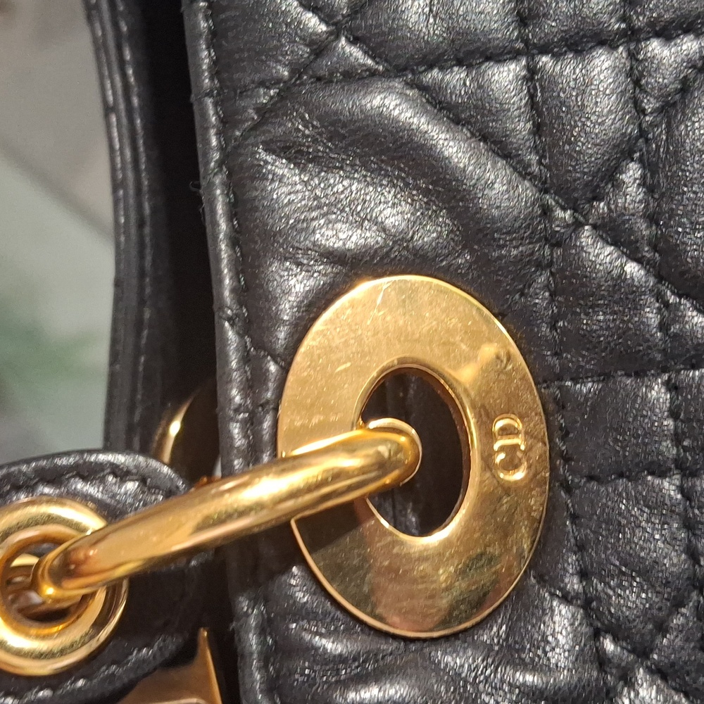 Dior Black Quilted Handbag - Picture 9 of 16